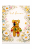 Flower Pocket Worry Bears - Pocket Bear Hug
