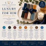 Luxury Fine Fragrances for Him Wax Melt Discovery Box