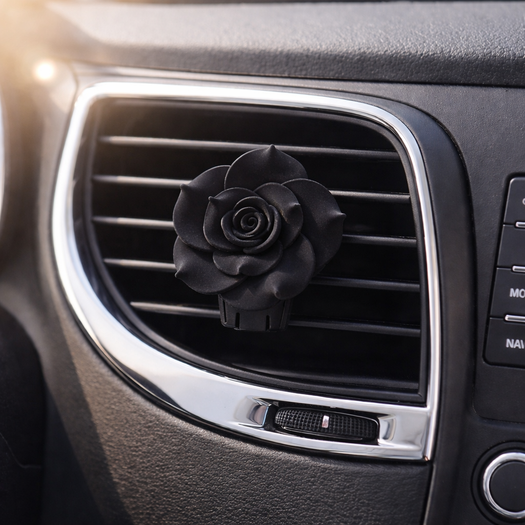 Rose Car Air Freshener - Car Diffuser