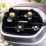 Set of 4 Daisy Car Air Fresheners - Car Diffusers