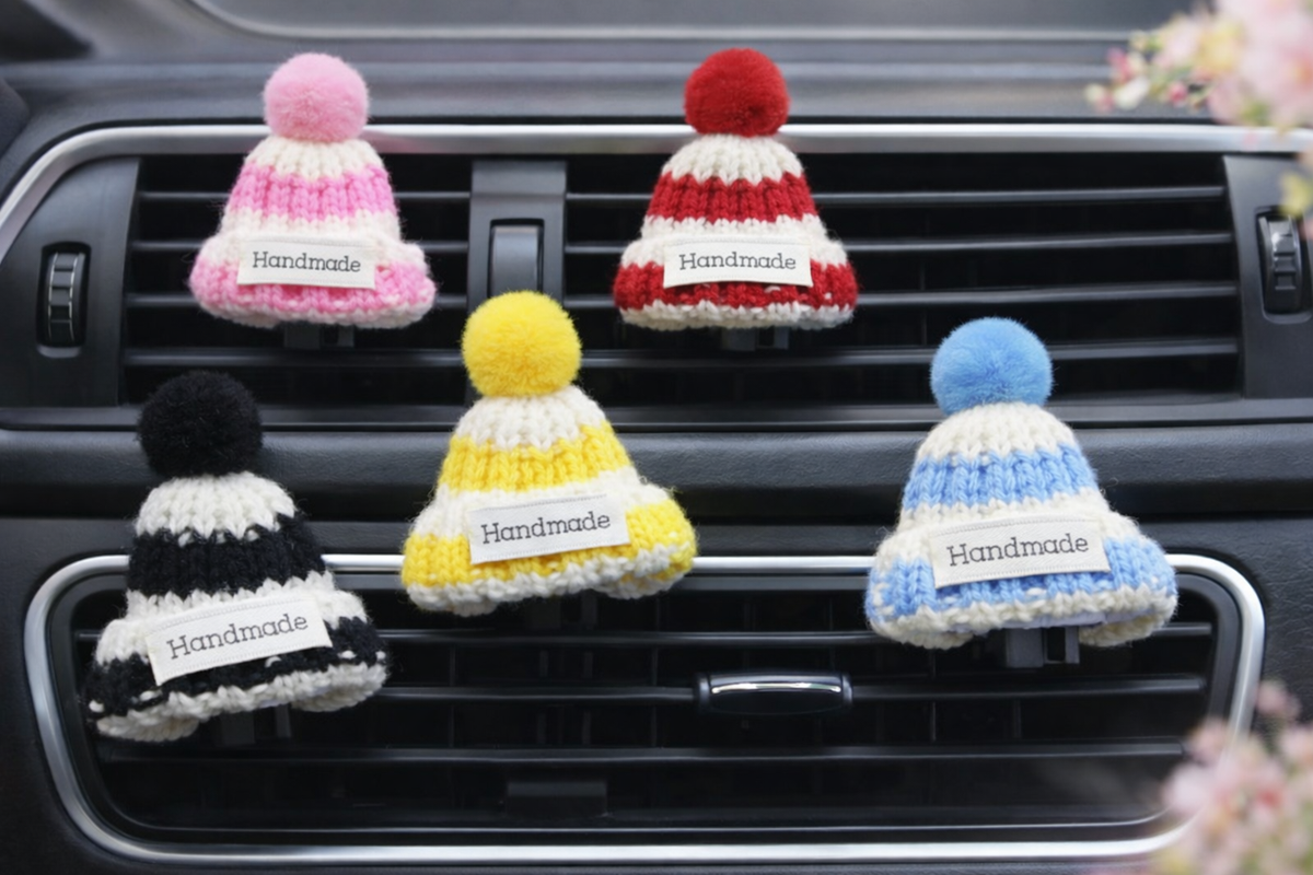 Bobble Hat Car Air Freshener - Car Diffuser