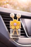 Daisy Flower Car Air Freshener - Car Diffuser