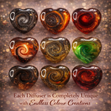 Handmade Earth Colour Resin Car Air Freshener - Car Diffuser