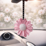 Colourfull Handmade Hanging Aroma Stone Daisy - Car & Home Aroma Stone