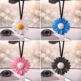Colourfull Handmade Hanging Aroma Stone Daisy - Car & Home Aroma Stone