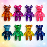 Abstract Colour 3D Affect Pocket Worry Bear Pairs - Pocket Bear Hug