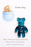 Abstract Colour 3D Affect Pocket Worry Bears - Pocket Bear Hug