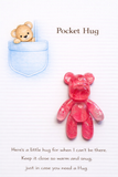 Abstract Colour 3D Affect Pocket Worry Bears - Pocket Bear Hug