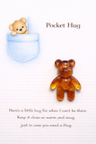 Abstract Colour 3D Affect Pocket Worry Bears - Pocket Bear Hug