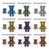Glitter Handmade Pocket Worry Bears - Pocket Bear Hug