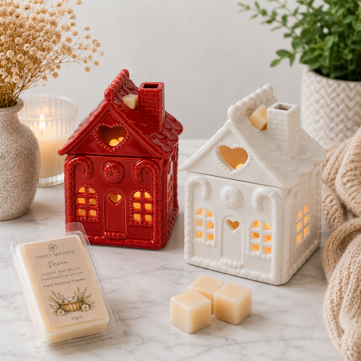 Christmas Gingerbread Christmas House Burner