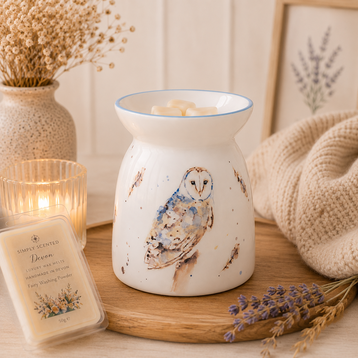 Country Life Owl Wax & Oil Burner