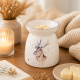Country Life Stag Ceramic Wax & Oil Burner