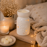 White & Grey monochrome Wax Warmer