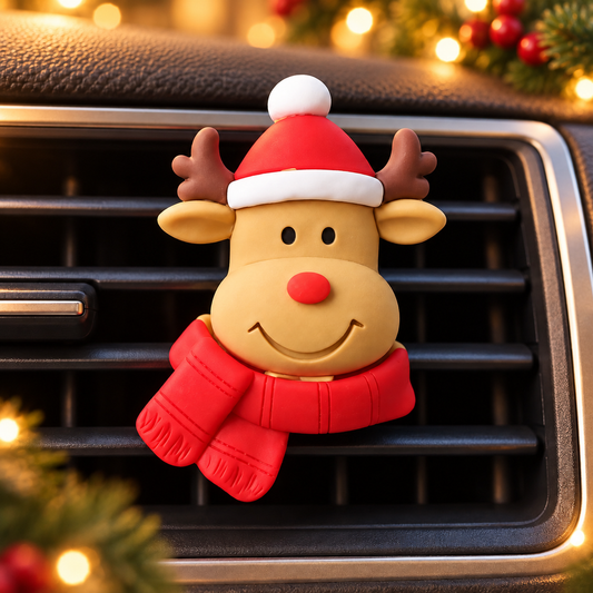 Christmas Car Diffuser - Large Rudolf Air Fresheners