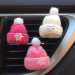 Winter Bobble Hat Car Air Freshener - Car Diffuser