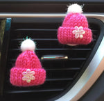 Winter Bobble Hat Car Air Freshener - Car Diffuser