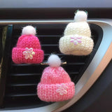 Winter Bobble Hat Car Air Freshener - Car Diffuser