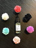 Handmade Resin Rose Car Air Freshener - Car Diffuser