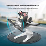 Solar Powered Bear Car Air Freshener - Car Diffuser