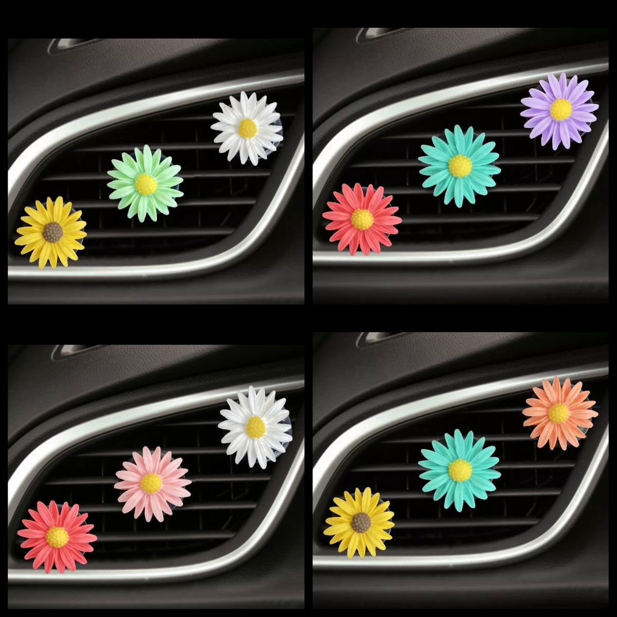 Pretty Daisy Car Air Freshener - Car Diffuser