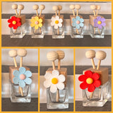 Pretty Daisy Flower Car Air Freshener - Car Diffuser