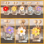 Pretty Daisy Flower Car Air Freshener - Car Diffuser