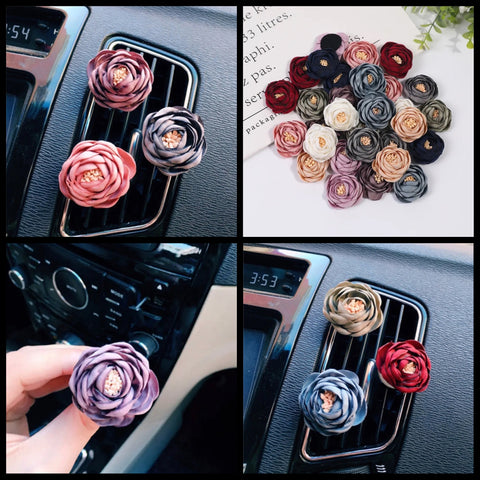 Rose Car Air Freshener - Car Diffuser