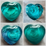 Shades of Turquoise Pocket Hugs - Pocket Hearts