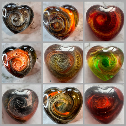 Handmade Earth Colour Resin Car Air Freshener - Car Diffuser