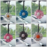 Colourfull Handmade Hanging Aroma Stone Daisy - Car & Home Aroma Stone