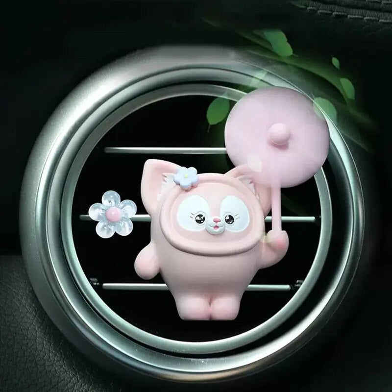3D Moving Car Air Freshener - Car Diffuser
