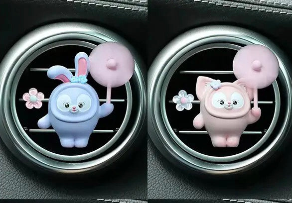 3D Moving Car Air Freshener - Car Diffuser