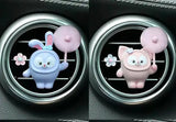 Cute 3D Moving Car Air Freshener - Car Diffuser