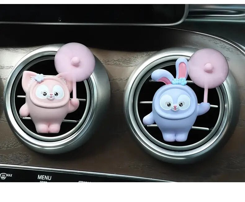 3D Moving Car Air Freshener - Car Diffuser