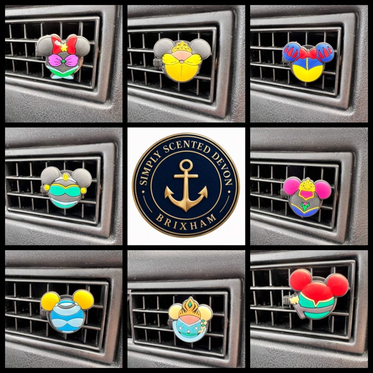 Disney Princess Car Air Freshener - Car Diffuser