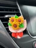 Flower Bouquet Car Air Freshener - Car Diffuser