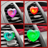 Handmade Shades of Orange  Resin Car Air Freshener - Car Diffuser