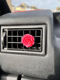 Handmade Resin Rose Car Air Freshener - Car Diffuser