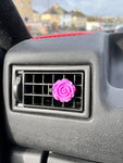 Handmade Resin Rose Car Air Freshener - Car Diffuser