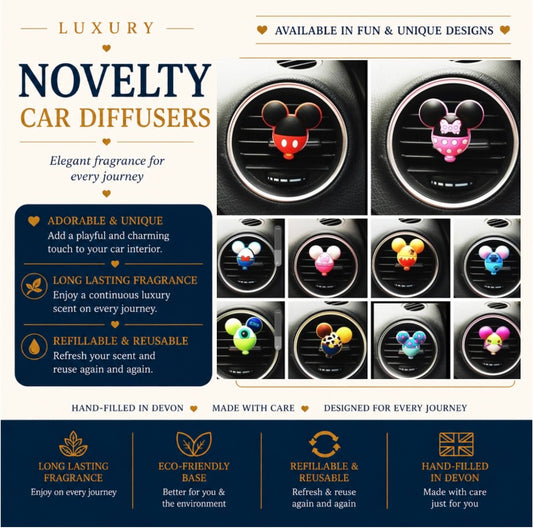 Novelty Car Air Freshener - Car Diffuser