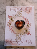 Mothers Day Pocket Heart Card