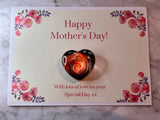 Mothers Day Pocket Heart Card