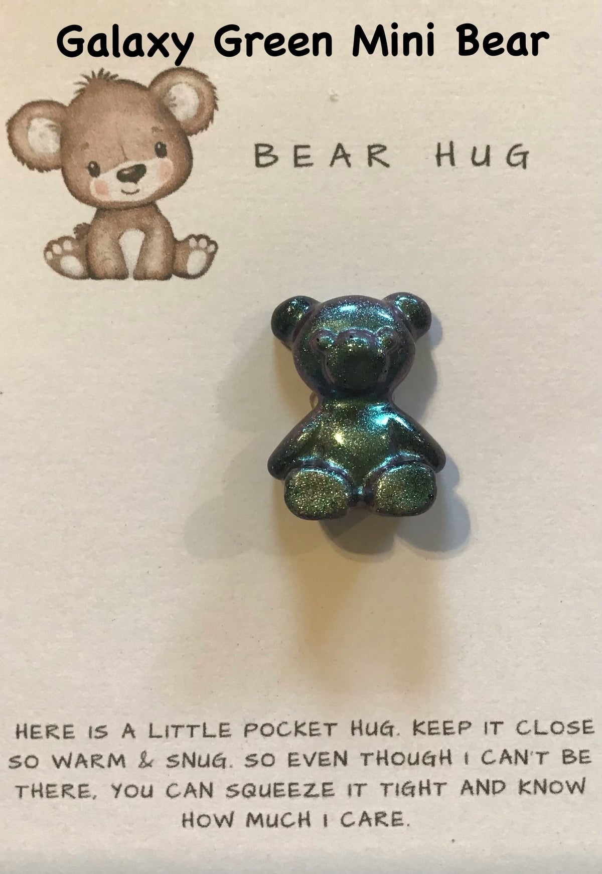 Handmade Pocket Worry Bears - Pocket Bear Hug