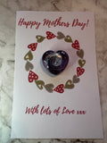 Mothers Day Pocket Heart Card