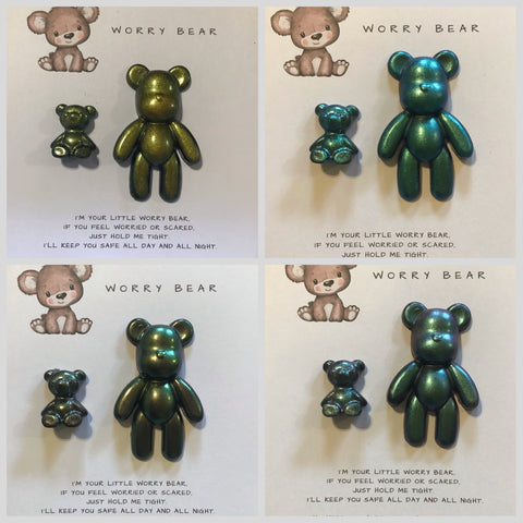 Handmade Pocket Worry Bears - Pocket Bear Hug