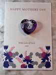 Mothers Day Pocket Heart Card