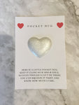 Glitter Pocket Hugs - Pocket Hearts