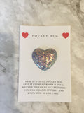 Glitter  Pocket Hugs - Pocket Hearts