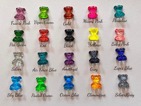 Back to School Handmade Resin Gummy Bears